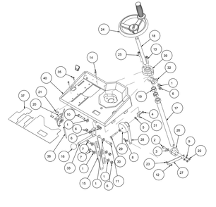 Section 08 Diagram and Parts List for MK-2013HE 155714 MK Diamond Concrete Saw